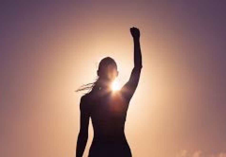 Holding on and being brave