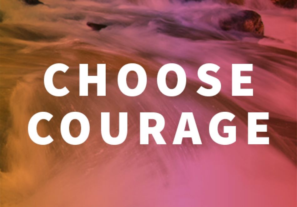 The courage in encourage