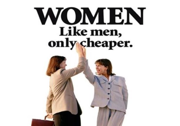 Women, like men only cheaper 2019